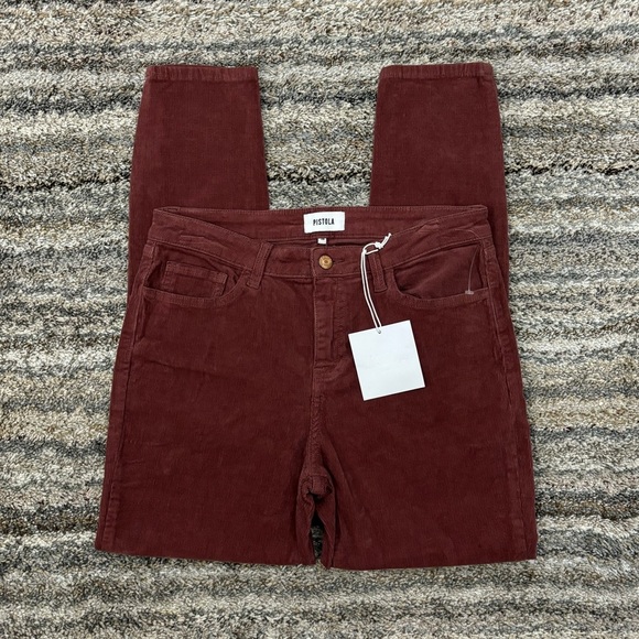 pistola Denim - Pistola Corduroy Mid Rise Skinny Jeans Sz 28 NWT | Pistola Corduroy Skinny Jeans